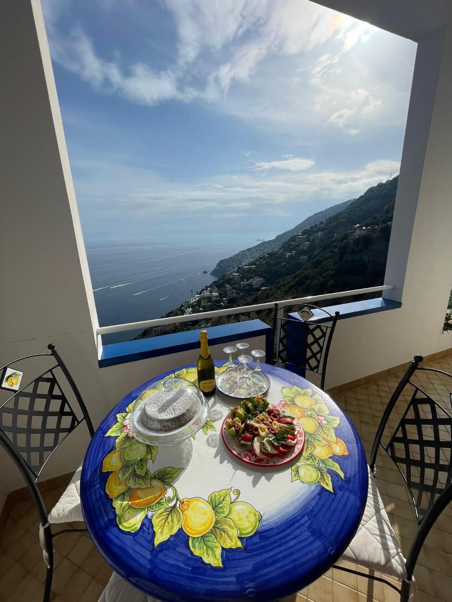 Da Nonna Nicoletta Villa Furore Bagian luar foto